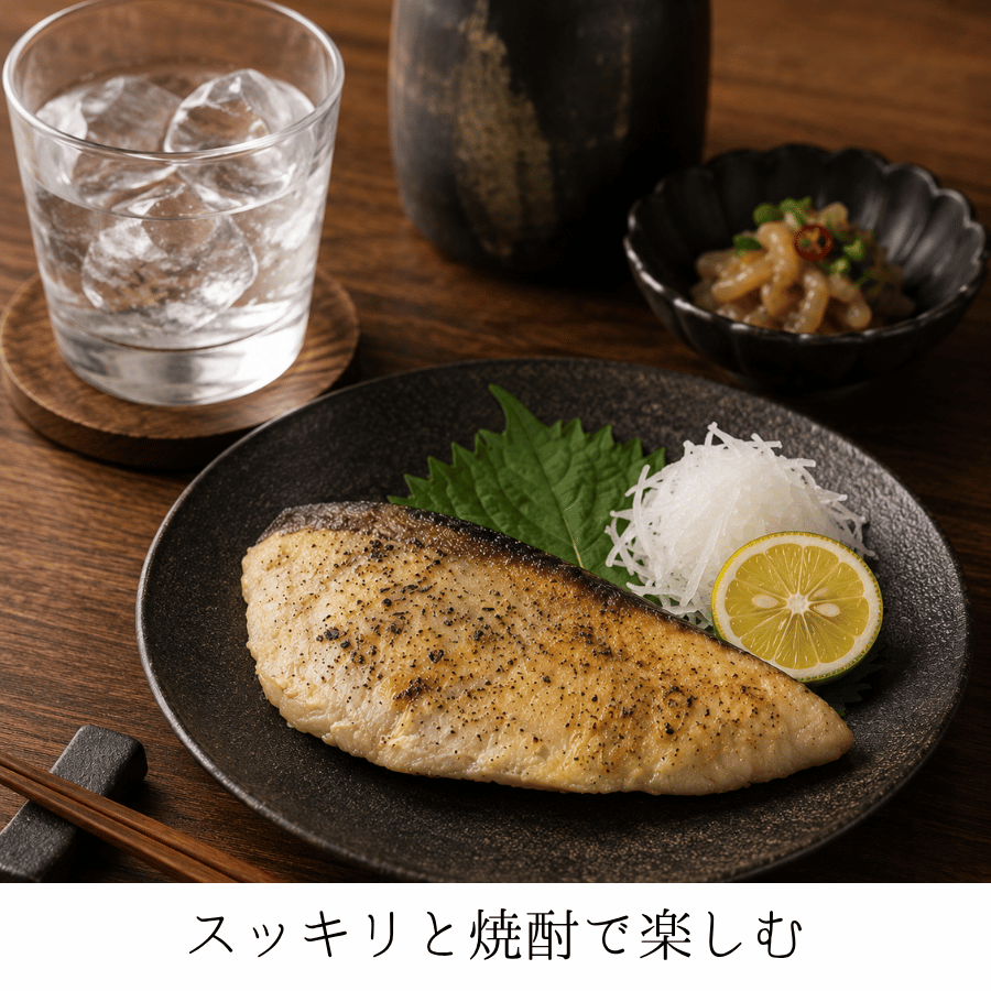 ぶりの西京漬けで晩酌