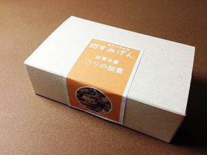 彩り小箱　ゴリの佃煮　パッケージ
