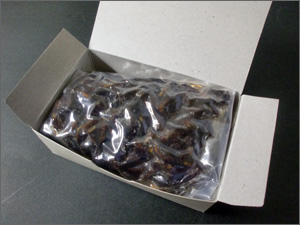 彩り小箱　ごりの佃煮中身