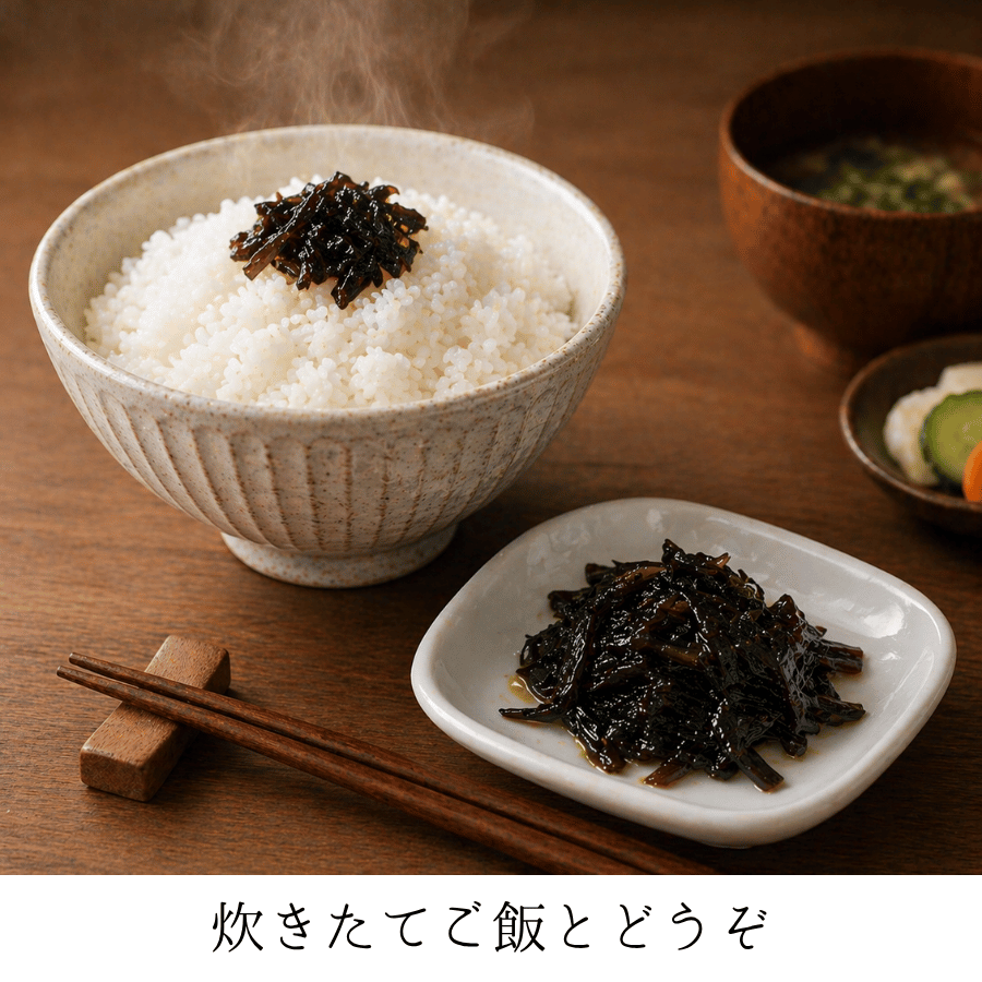 葉わさびご飯