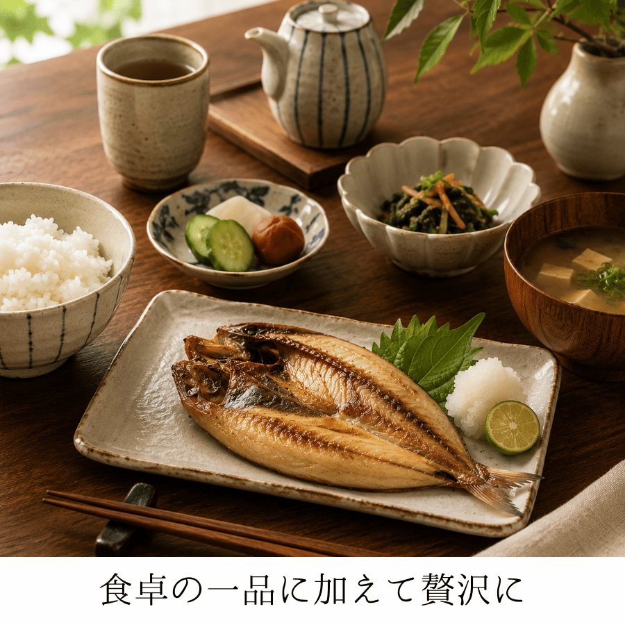 ノドグロと食卓