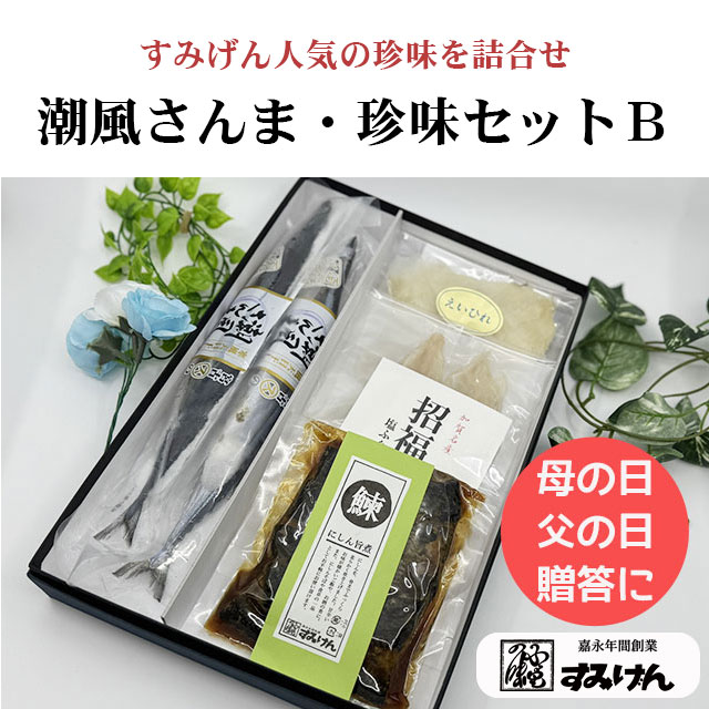 潮風さんまと珍味の詰合せ