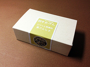 彩り小箱　実山椒佃煮　パッケージ