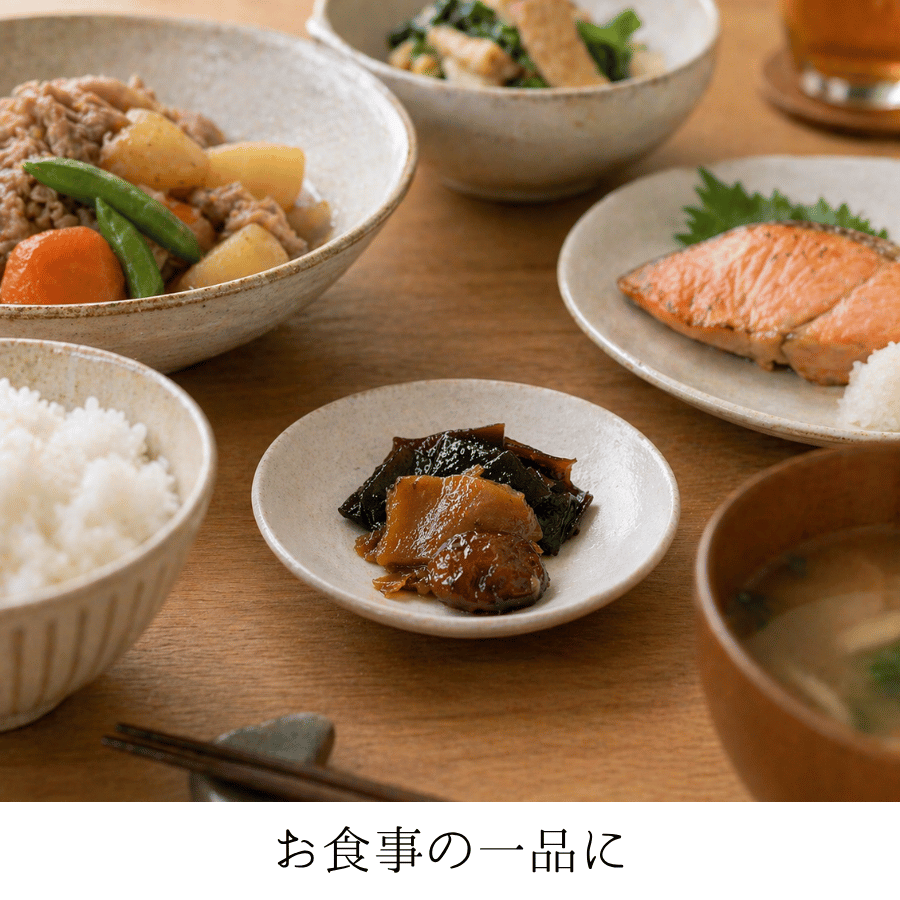 たけのこ昆布食卓
